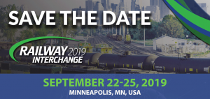 Save the Date for Railway Interchange 2019