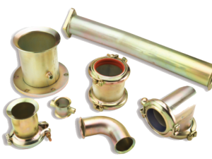 Brass hydraulic joints to connect tube and pipe