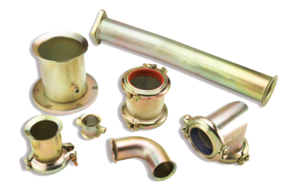 Brass hydraulic joints to connect tube and pipe