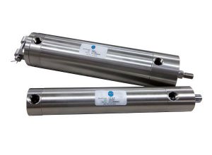 Two cylindrical repairable actuators