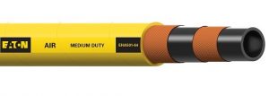 Yellow medium duty rubber air hose