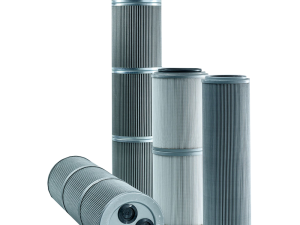 Group of hydraulic filter elements