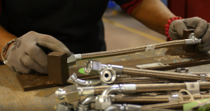 Stack of tube assemblies