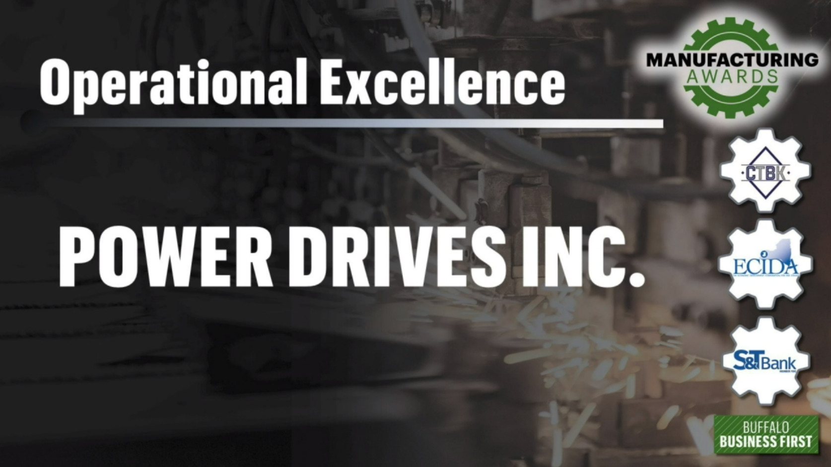 Power Drives, Inc. Wins Operational Excellence Power Drives Inc